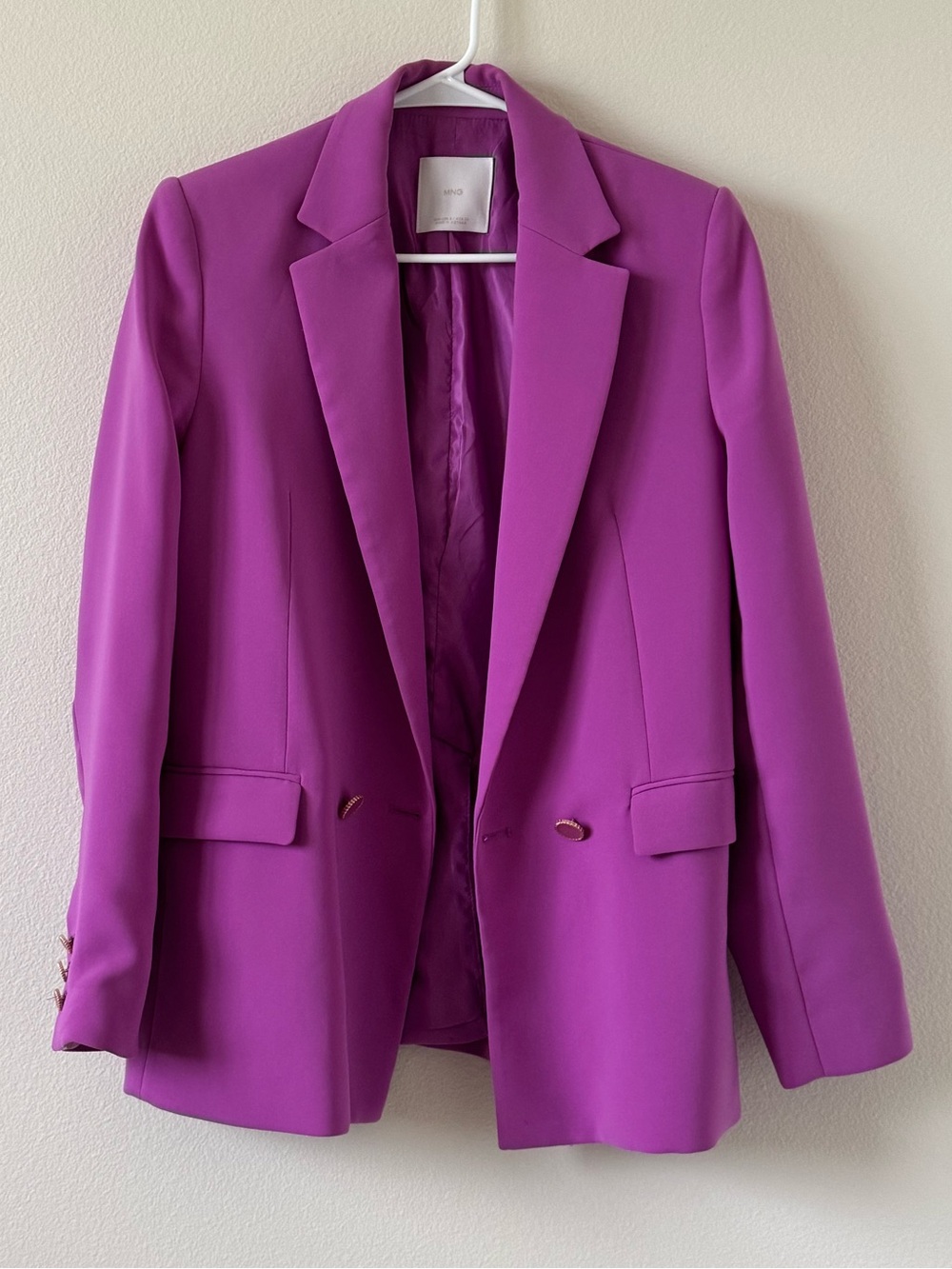 Mango suit blazer with buttons